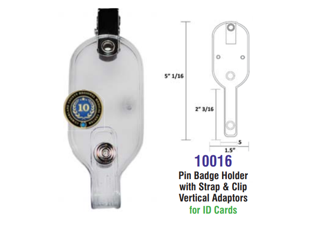 10016 PIN Adapter Specs