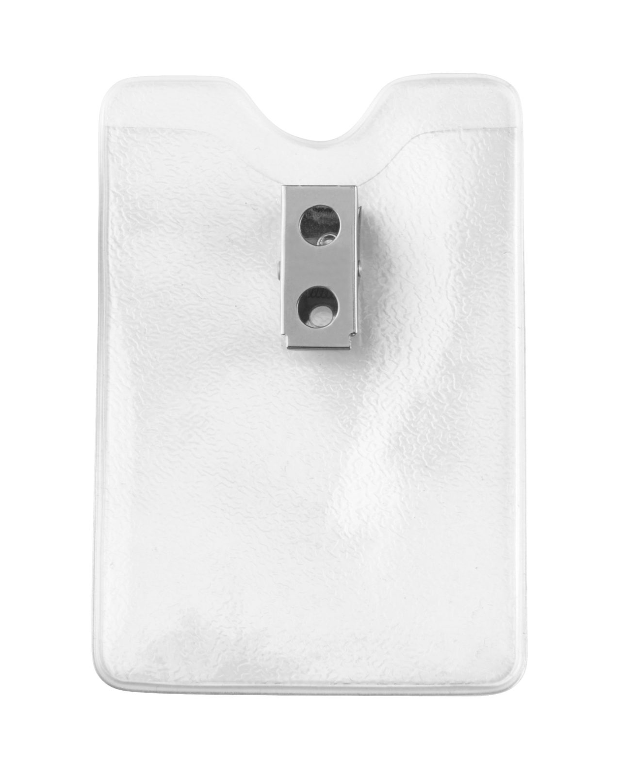 Vertical Top Load Badge Holder w/Clip 20004 ID Badge Center