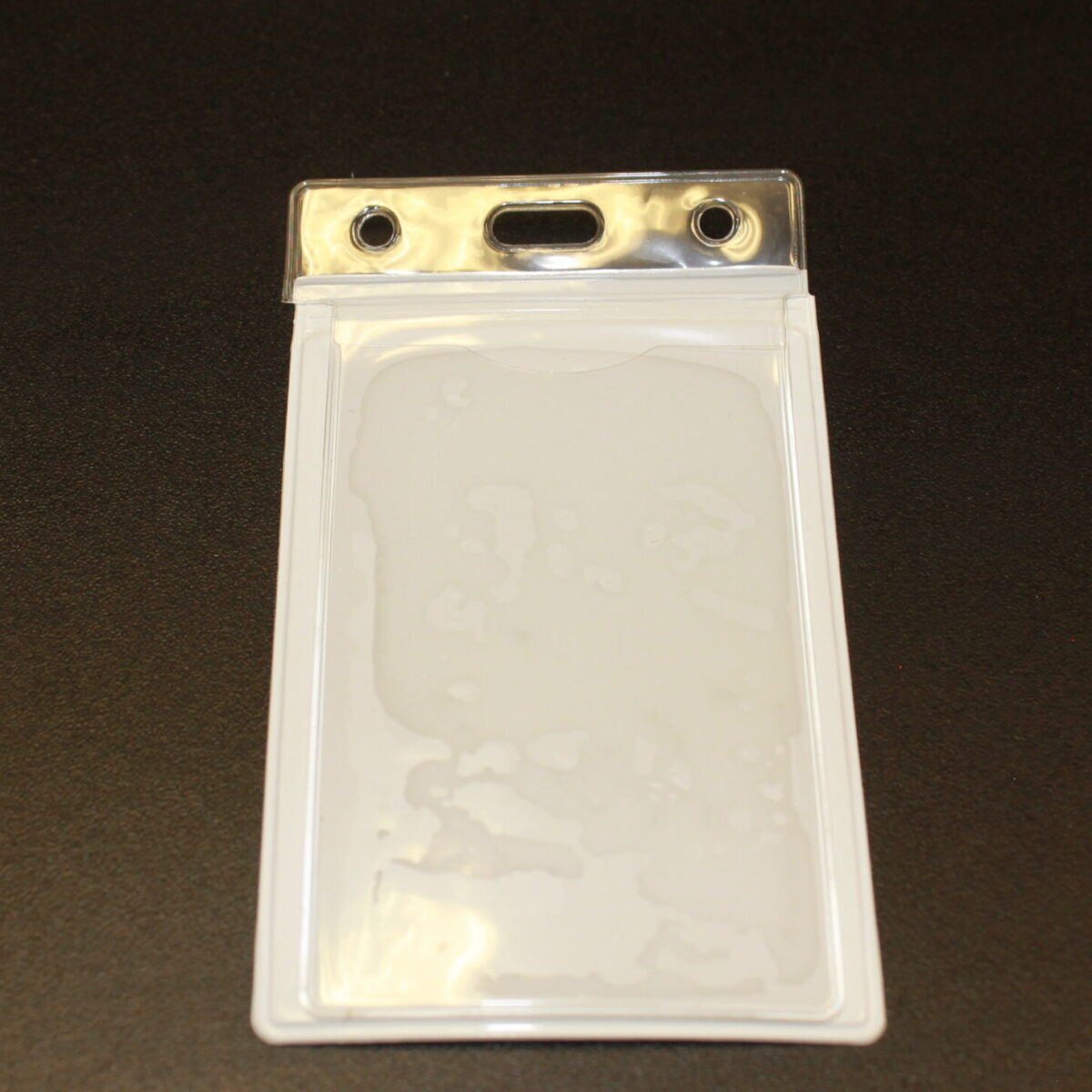 Vertical Prox Pin Badge Holder (Clear Vinyl) 10030 ID Badge Center