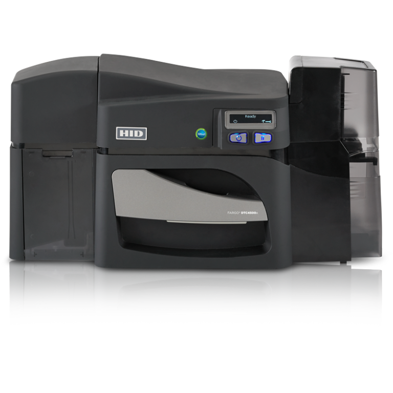 HID Fargo DTC4500e ID Card Printer 55000 ID Badge Center