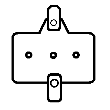 ID Badge Adapter Pin Badge Holders
