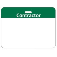 Back Part - CONTRACTOR - Green (Not Time Expiring)