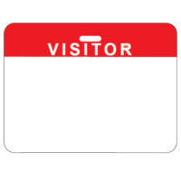 Back Part - VISITOR - Red (Not Time Expiring)
