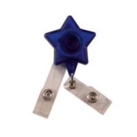 Stay and Pull Badge Reel Star