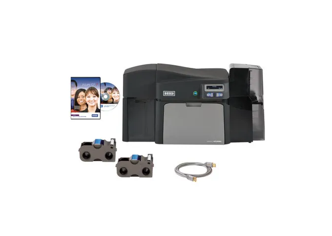 Bundle - Fargo DTC4250e ID Card Printer w Asure ID Express