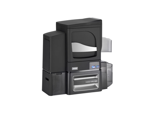 Fargo DTC1500 DS Printer w SS Lam Mag Encoder and USB