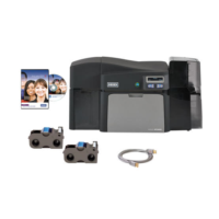 Bundle - Fargo DTC4250e SS Printer w USB Cable and Camera