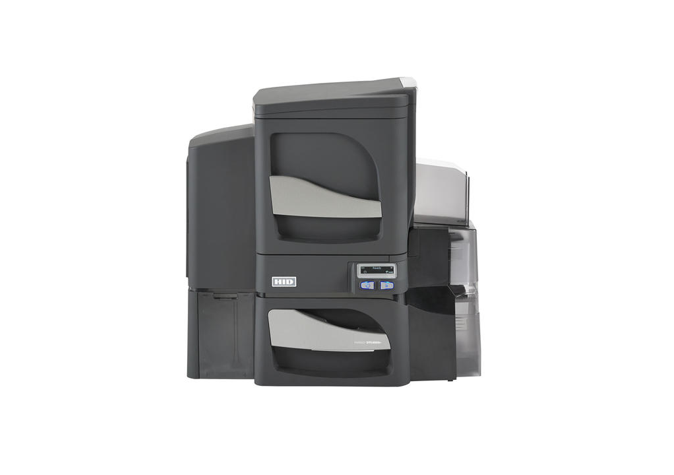 Fargo DTC4500e DS Printer w DS Lam and Contact Smart Card Encoder