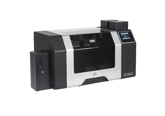 Fargo HDP8500 DS Printer w Flattener and HID Prox Encoder