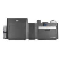 Fargo HDP6600 Dual Sided Printer Two Patch Material Lam Flattener Encoders